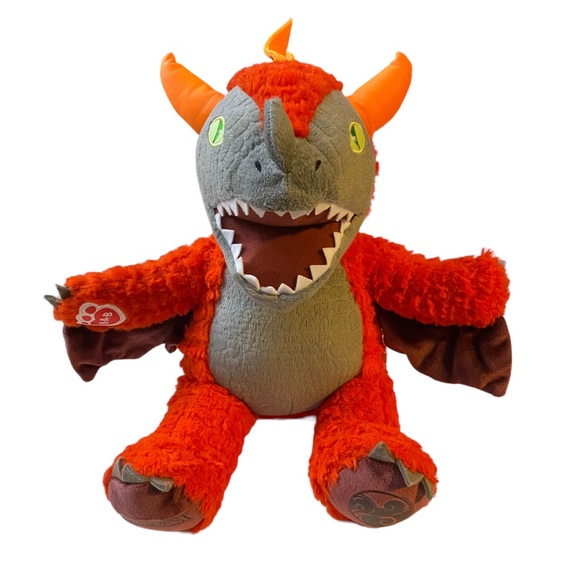 Build A Bear MagiQuest Charlock MagicQuest Red Dragon Plush - Picture 1 of 8